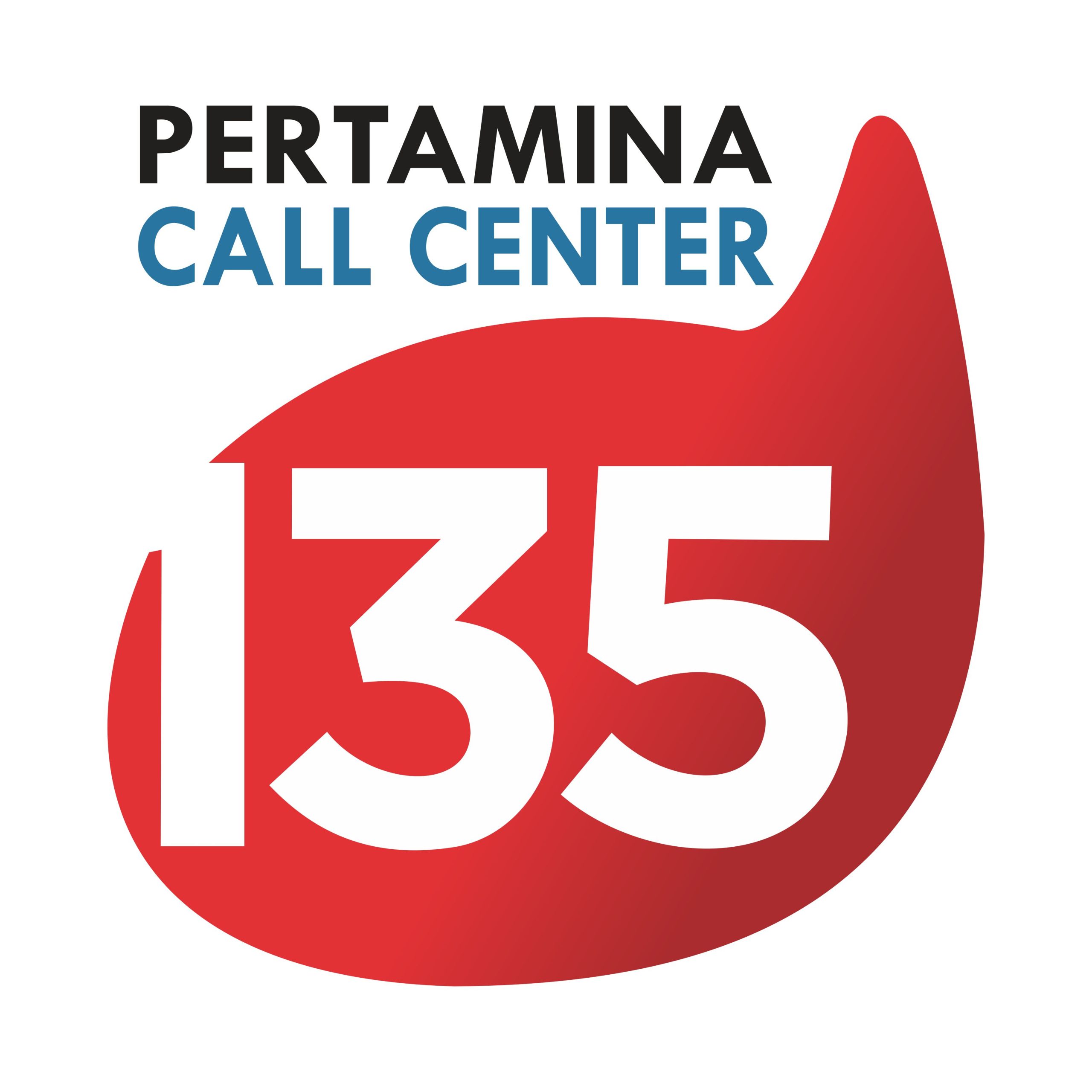 Pertamina Call Center 135 Logo Vector