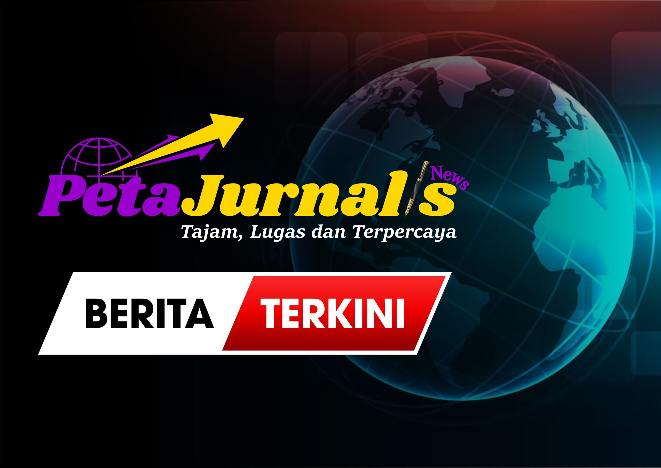 Peta Jurnalis Logo Vector