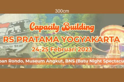 RS Pratama Yogyakarta Capacity Building Banner Desain Vector