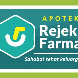 Rejeki Farma Apotek Logo dan Banner Vector