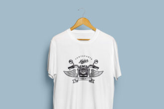 T Shirt MockUp PSD Front Back View