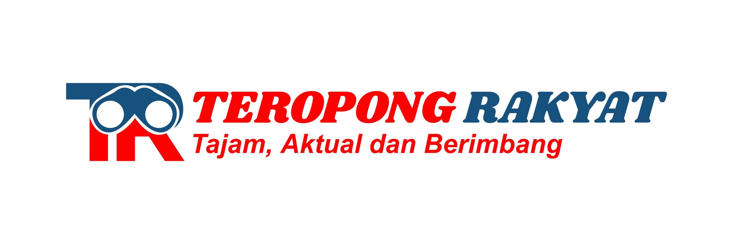 Teropong Rakyat News Logo Vector