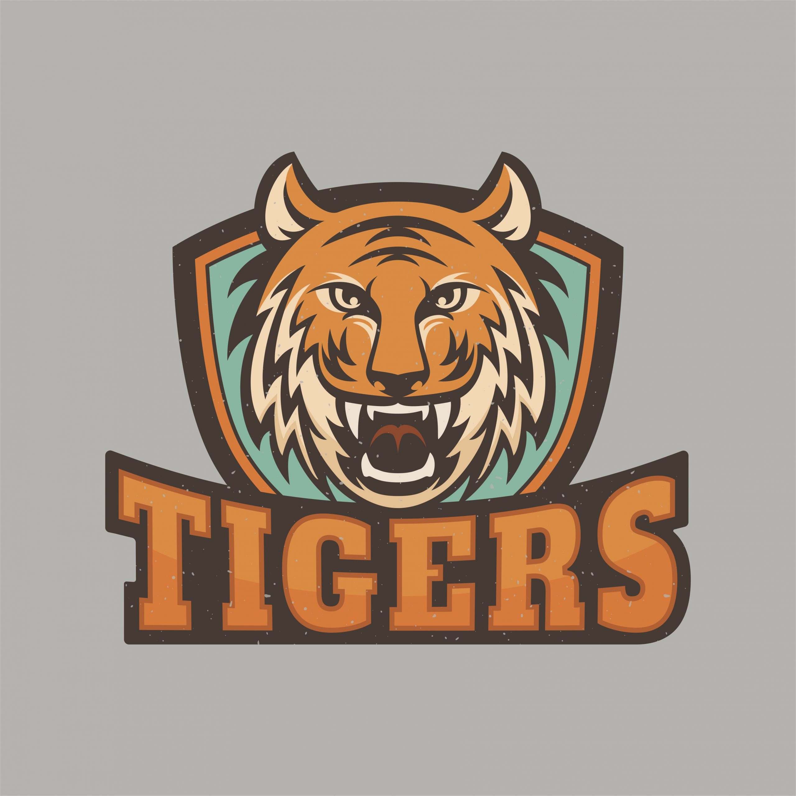 Tiger Logo Vector CorelDraw