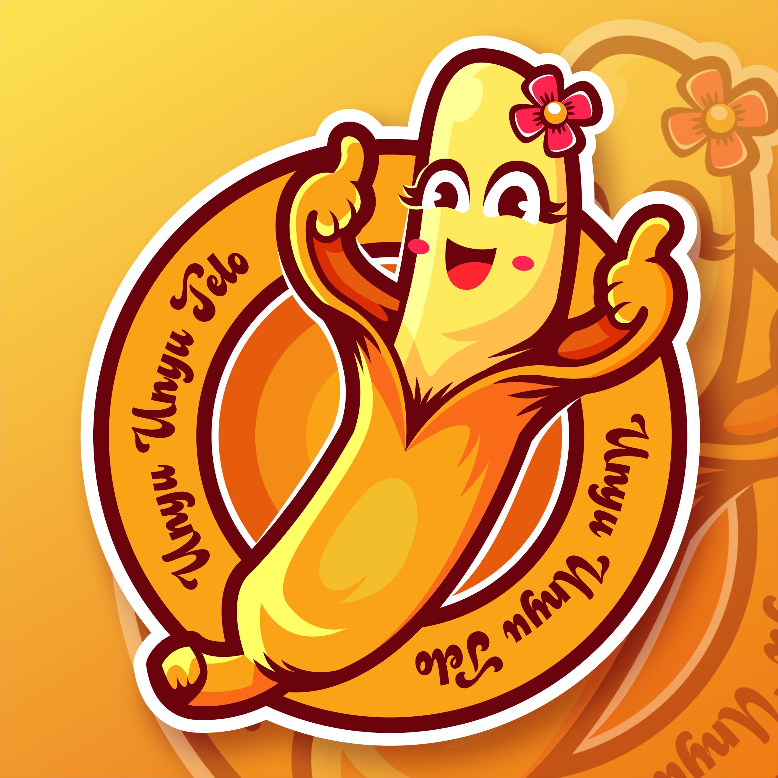 Unyu Unyu Telo Logo Vector