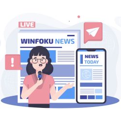 Winfoku News Desain Vector