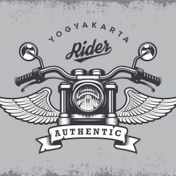 Yogyakarta Rider Authentic Logo Vector