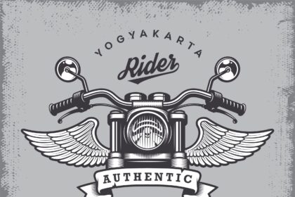 Yogyakarta Rider Authentic Logo Vector