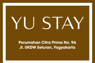 Yu Stay Banner Papan Nama Vector