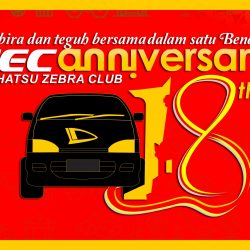 Zec Anniversary ke 18 2022 Backdrop Vector Design